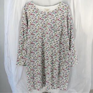 Vintage Victoria’s Secret Gold Label Floral Cottagecore Sleep Shirt/Dress Size S